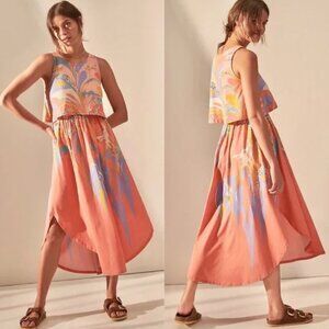 Anthropologie Jolie Maxi Dress Saturday/ Sunday tulip hem Size: M